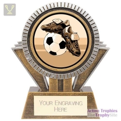 Apex Football Award Gold & Silver 130mm