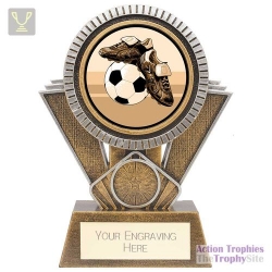 Apex Football Award Gold & Silver 155mm