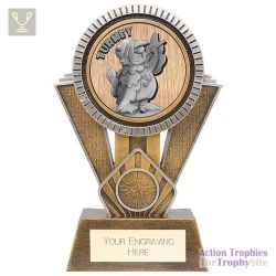 Apex Goof Balls Turkey Award Antique Gold & Silver 180mm