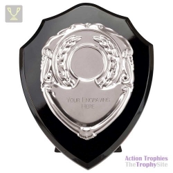 Reward Shield & Front Epic Black & Silver 125mm
