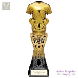 Fusion Viper Shirt Managers Player Black & Gold 255mm