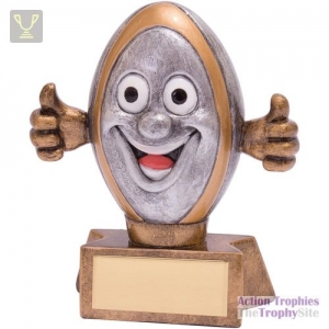 Smiler Rugby Award 95mm