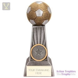 Energy Football Award Antique Silver & Gold 130mm