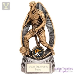 Havoc Football Male Award Antique Gold & Silver 200mm