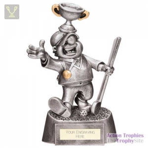 Goof Balls Golf Winner Award Silver 185mm