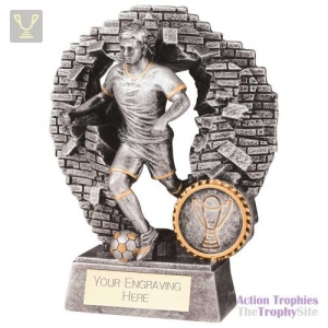 Blast Out Male Football Resin Award 130mm