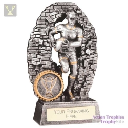 Blast Out Female Rugby Resin Award 110mm