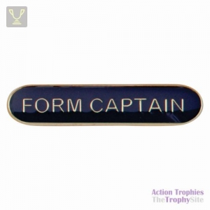 School Bar Badge Form Captain Blue 40mm