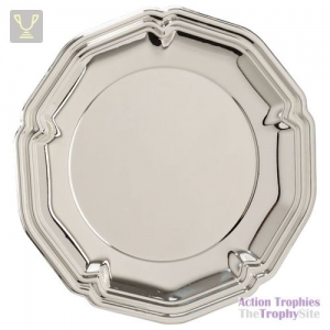 The English Rose Silver Salver 100mm