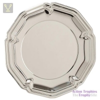 The English Rose Silver Salver 250mm