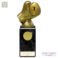 Fusion Viper Legend Boxing Glove Black & Gold 205mm