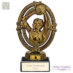 Maverick Legend Netball Award Fusion Gold 125mm