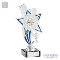 Apollo Silver & Blue Multi-Sport Trophy 185mm