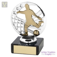 Ranger Football Trophy Silver & Gold 100mm