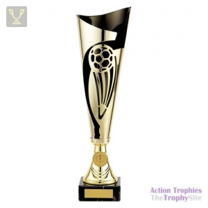 Champions Football Cup Gold & Black 340mm