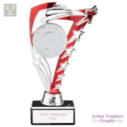 Frenzy Multisport Trophy Silver & Red 185mm