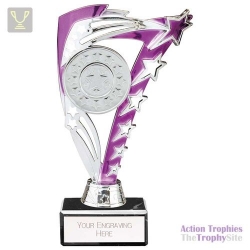 Frenzy Multisport Trophy Silver & Purple 185mm