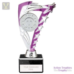 Frenzy Multisport Trophy Silver & Purple 195mm
