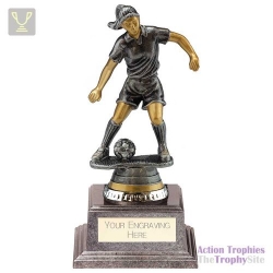 Cyclone Football Player Female Antique Silver 170mm