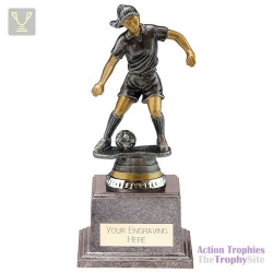 Cyclone Football Player Female Antique Silver 180mm