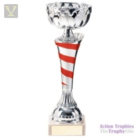 Eternity Cup Silver & Red 225mm