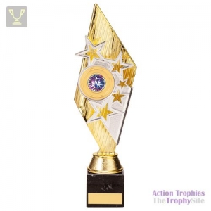 Pizzazz Plastic Trophy Gold & Silver 300mm