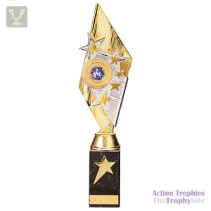 Pizzazz Plastic Trophy Gold & Silver 350mm