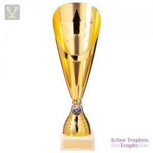 Rising Stars Deluxe Plastic Lazer Cup Gold 325mm