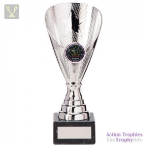 Rising Stars Premium Plastic Trophy Silver 185mm
