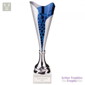 Utopia Classic Cup Silver & Blue 345mm