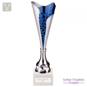 Utopia Classic Cup Silver & Blue 365mm