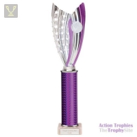 Glamstar Plastic Trophy Purple 380mm