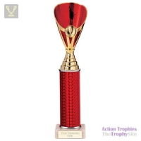 Rising Stars Plastic Trophy Red 305mm
