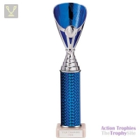 Rising Stars Plastic Trophy Blue 305mm