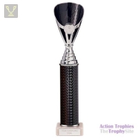 Rising Stars Plastic Trophy Black 330mm
