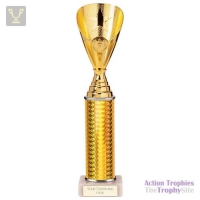 Rising Stars Plastic Trophy Gold 305mm
