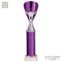 Rising Stars Plastic Trophy Purple 305mm
