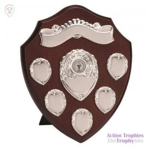 Triumph8 Silver Annual Shield 8in (20cm)