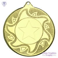 Sunshine Medal Gold 2in